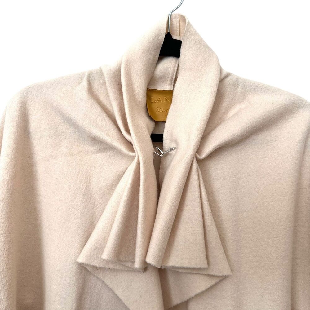 LANVIN River 2007 Vintage Parisian Wool Cardigan Sz 38 (US M) - Picture 4 of 5